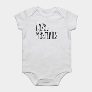 I write Cozy Mysteries Baby Bodysuit